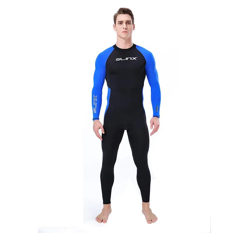 SLINX Men Wetsuit Longsleeve ǽ  ̺   Ư  ִ   ũ 